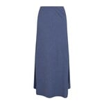 Moss Copenhagen Viana Ginia Linnen maxi rok blauw