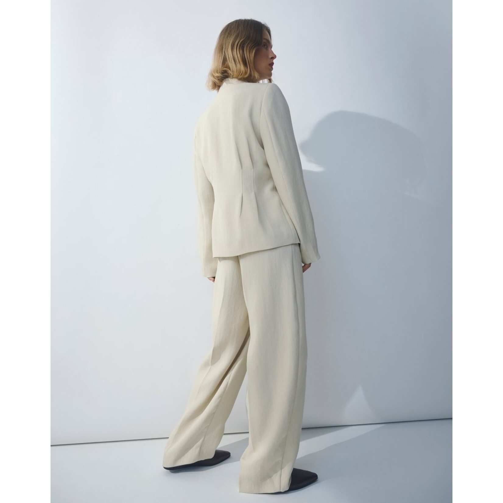 Moss Copenhagen blazer Esteriane creme
