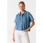 C.O.J. COJ blouse Jennifer blue  denim