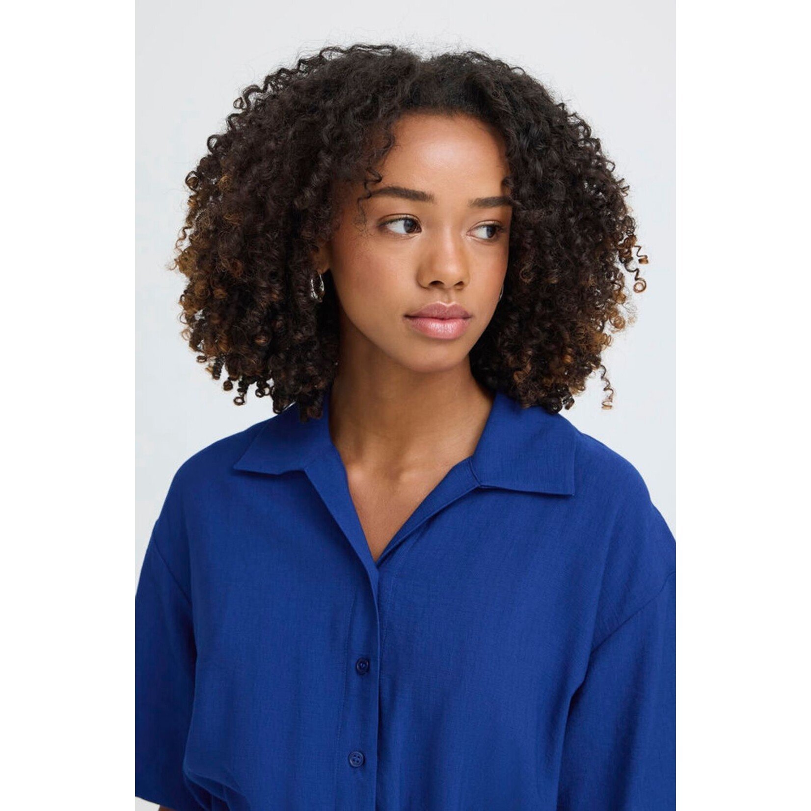 ICHI Ihfazima jumpsuit blauw