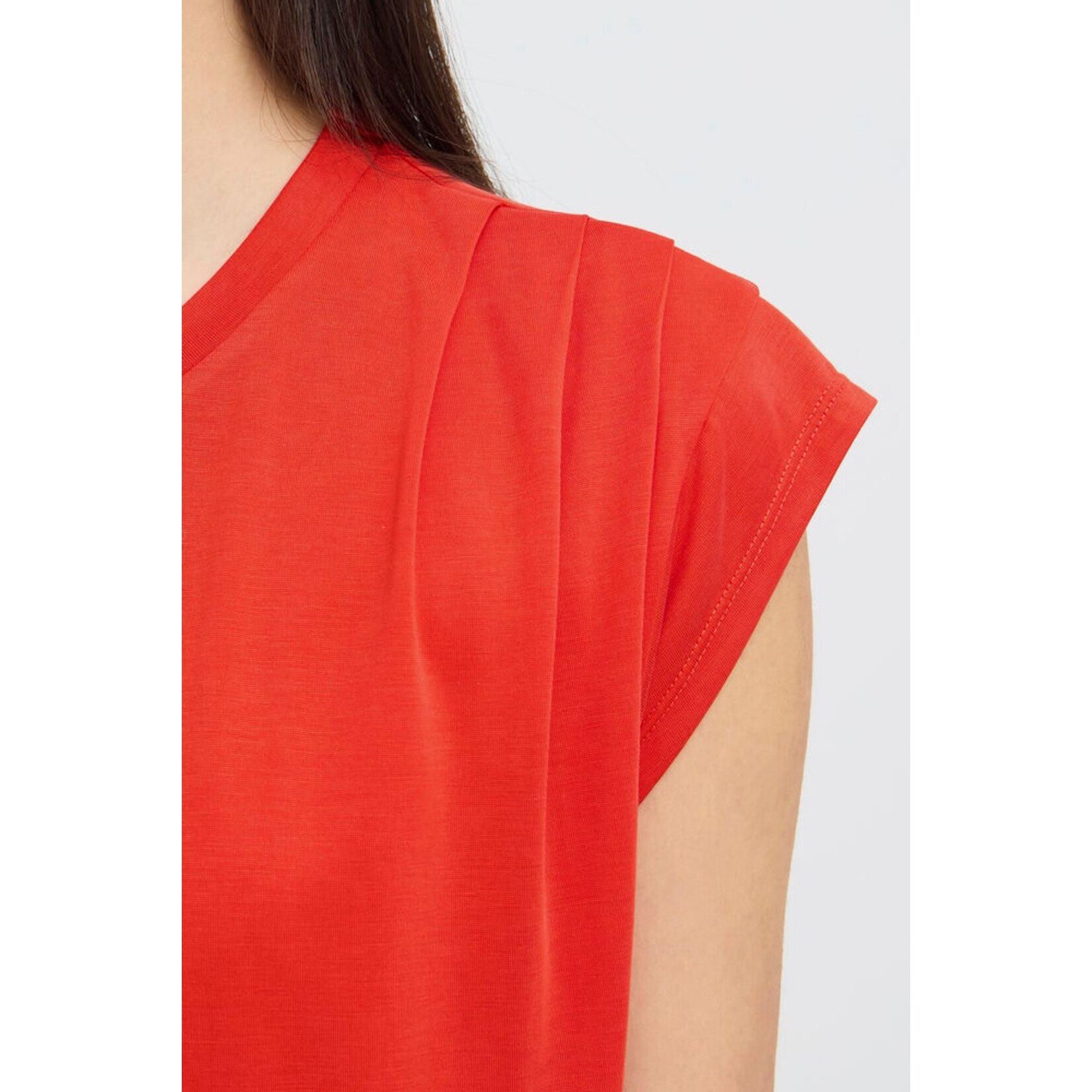 ICHI Ihlisken t-shirt rood