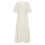 ICHI Ihzabby lange jurk wit