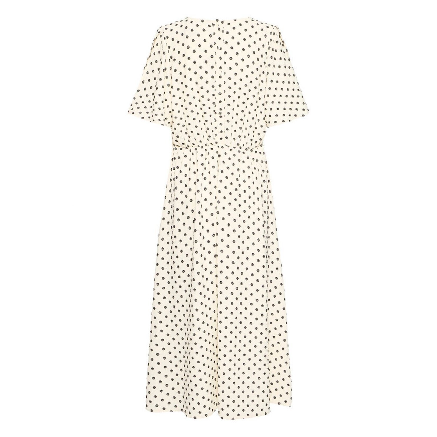 ICHI Ihzabby lange jurk wit