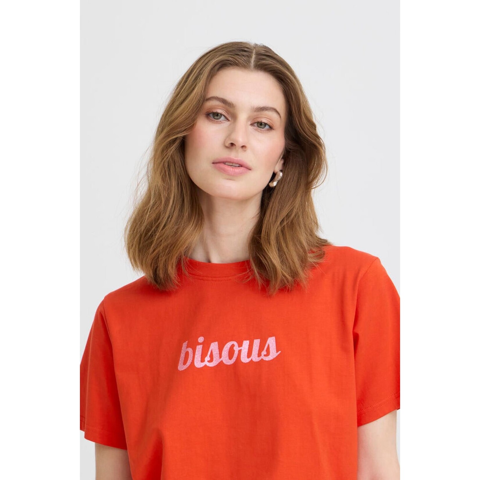 ICHI Ihlomoni t-shirt rood