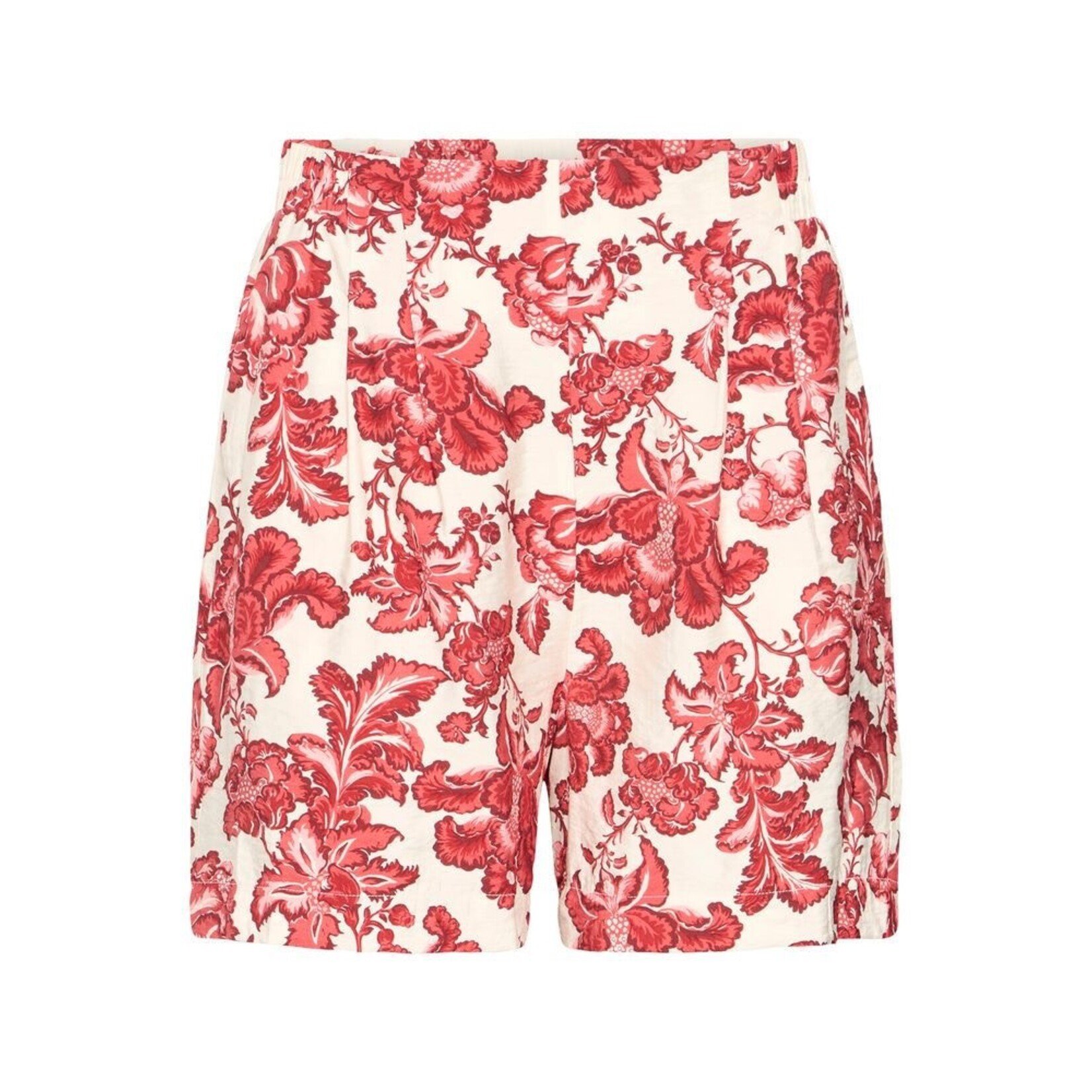 ICHI Ihgilvis korte broek rood print