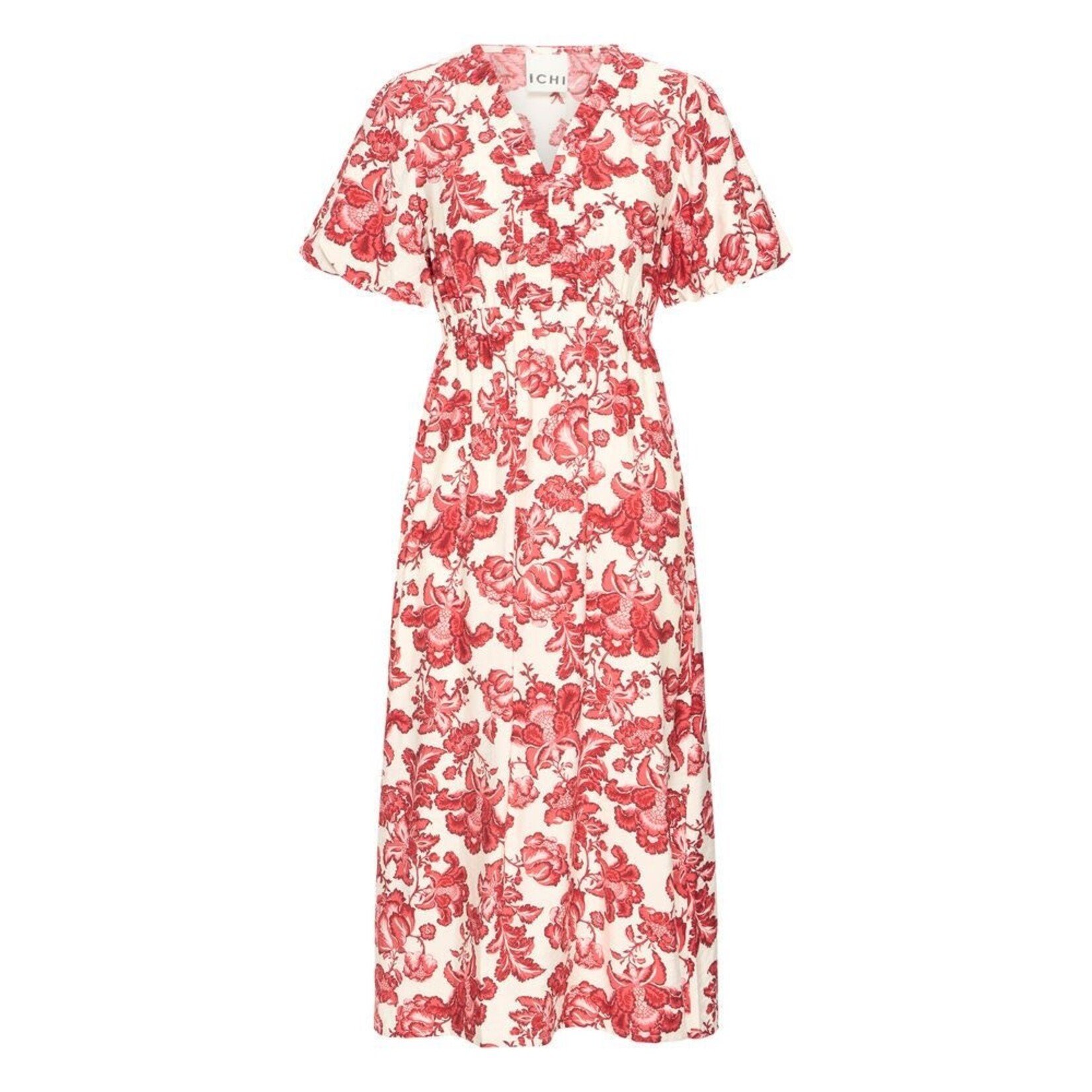ICHI Ihgilvis maxi dress rood print