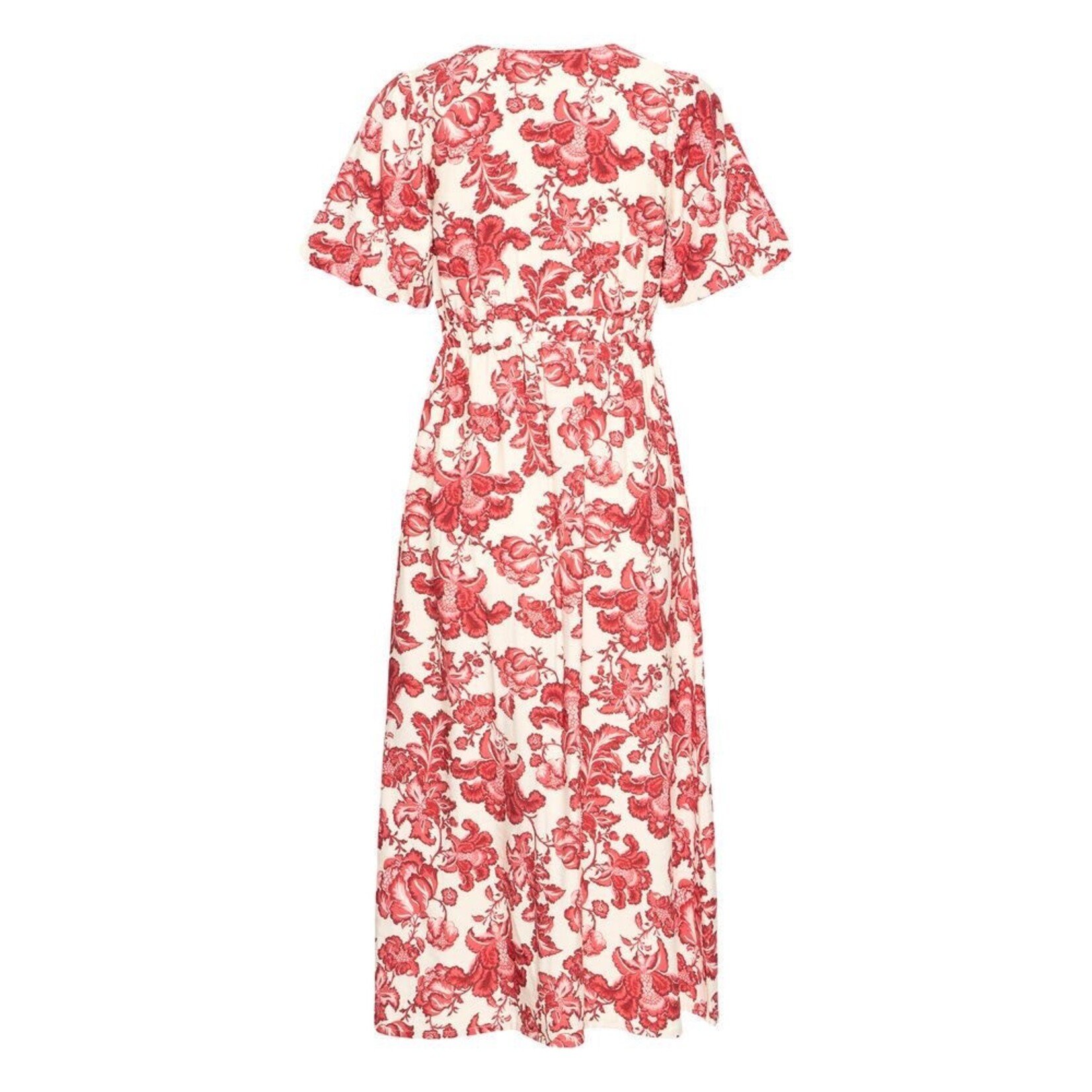 ICHI Ihgilvis maxi dress rood print