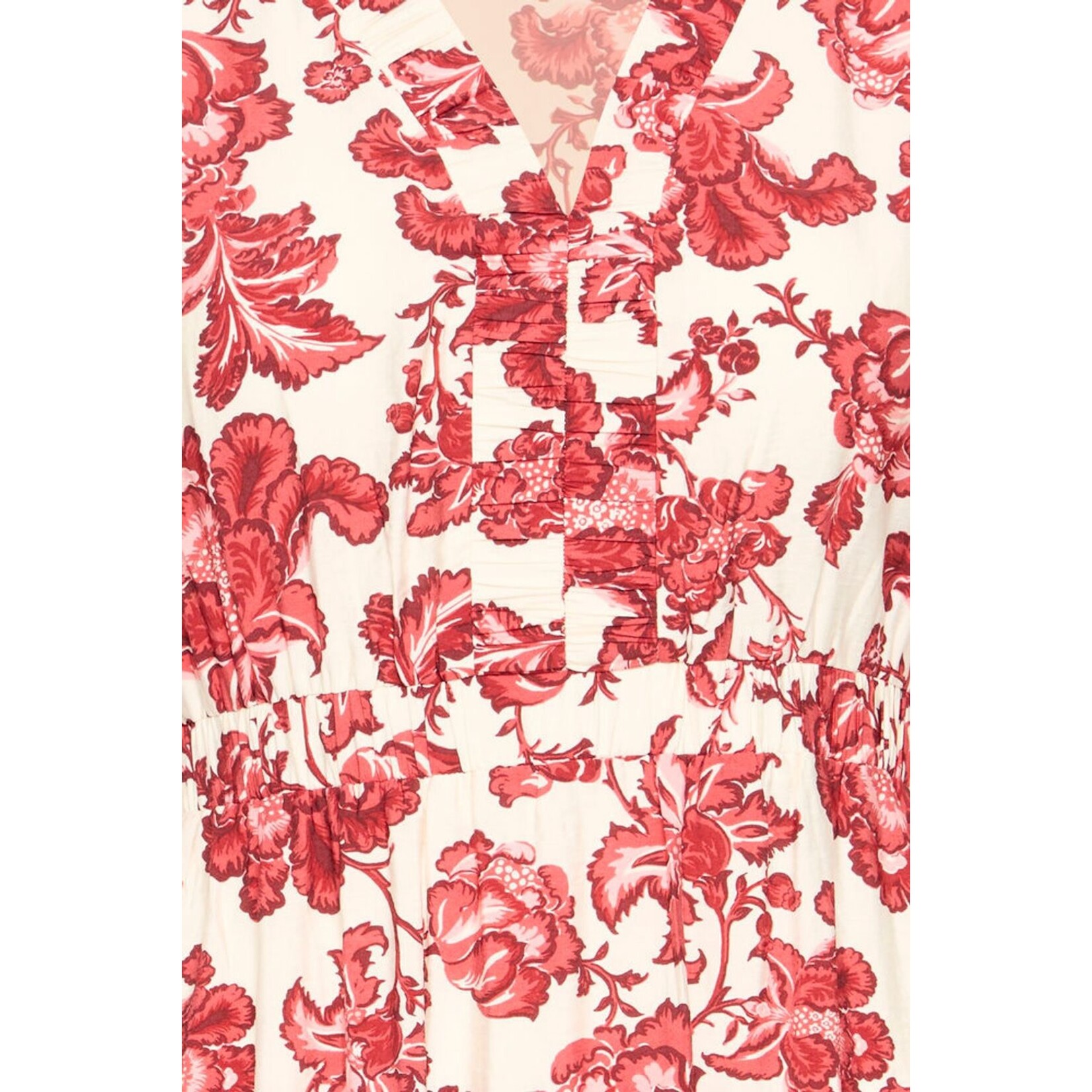 ICHI Ihgilvis maxi dress rood print