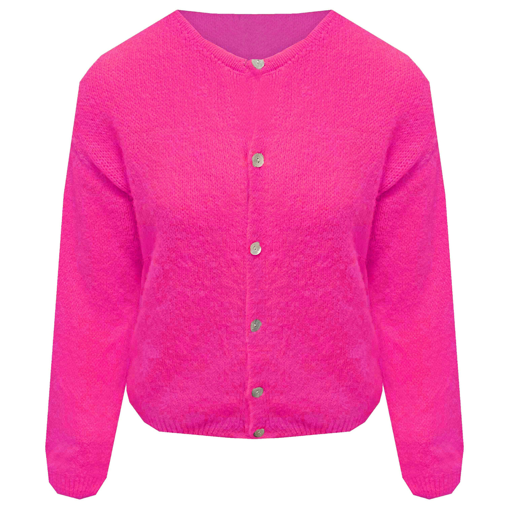Vest Hannie fluo roze