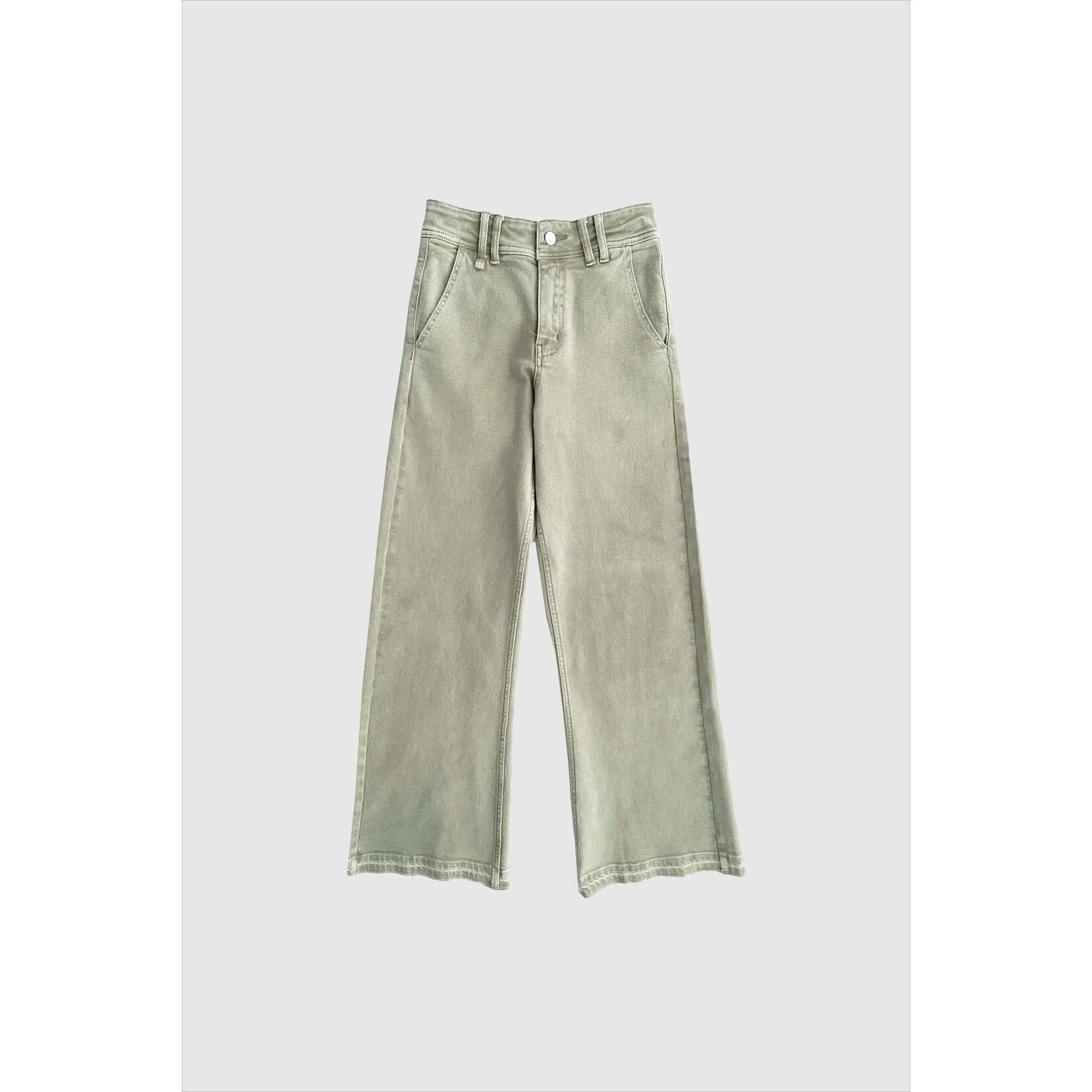 With Black WithBlack Muse wide jeans groen