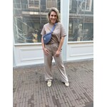 Moss Copenhagen Viana Ginia linnen broek bruin