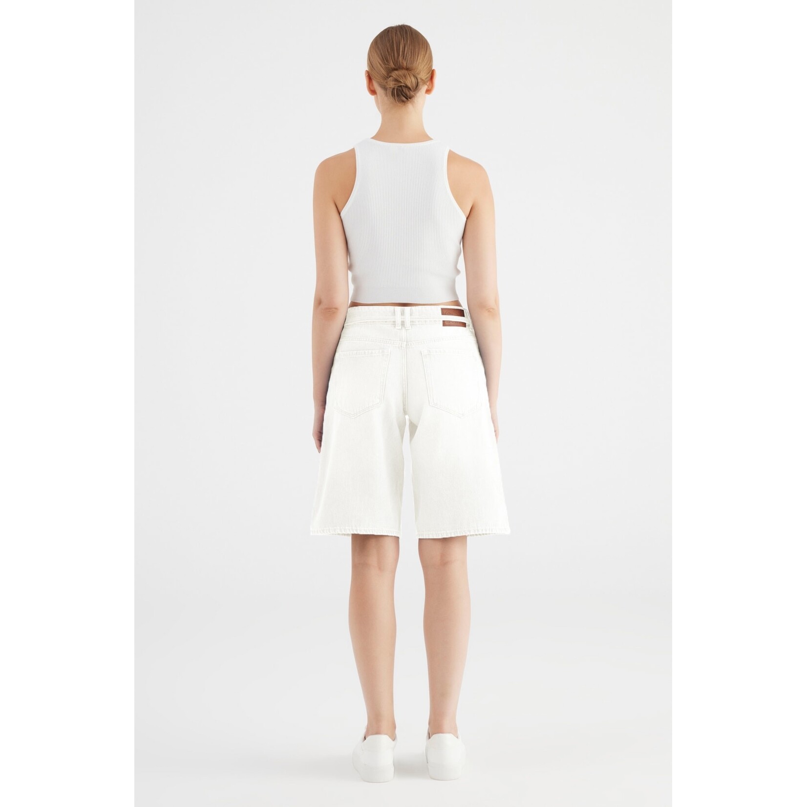 C.O.J. COJ Harper wide denim shorts