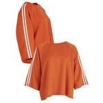 Sweater Chrissy oranje/wit