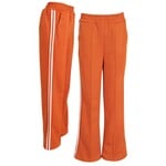 Broek Chrissy streep oranje/wit