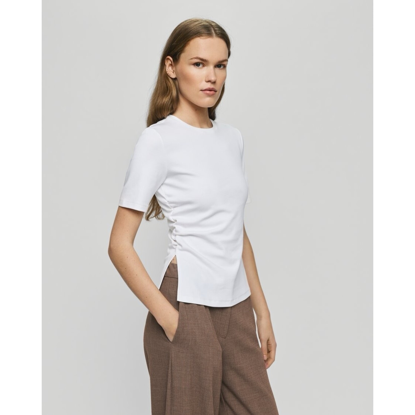 Moss Copenhagen Mellona t-shirt wit