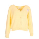 Vest gebreid Loes geel