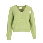 Vest gebreid Loes groen