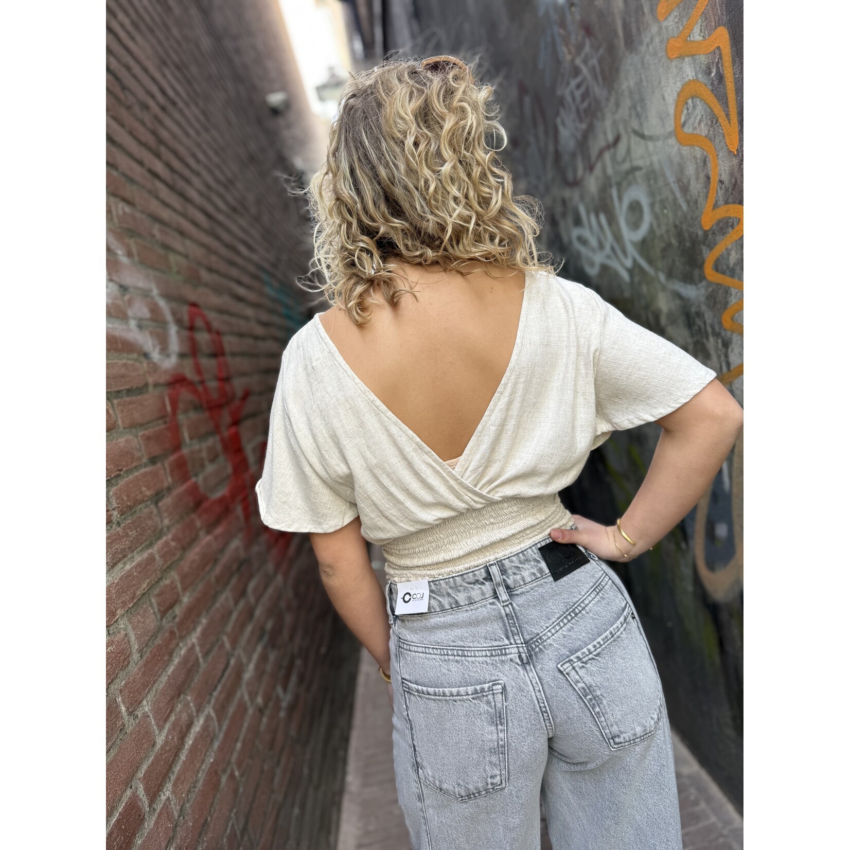 Berawa Luxe Berawa Luxe Etta top beige