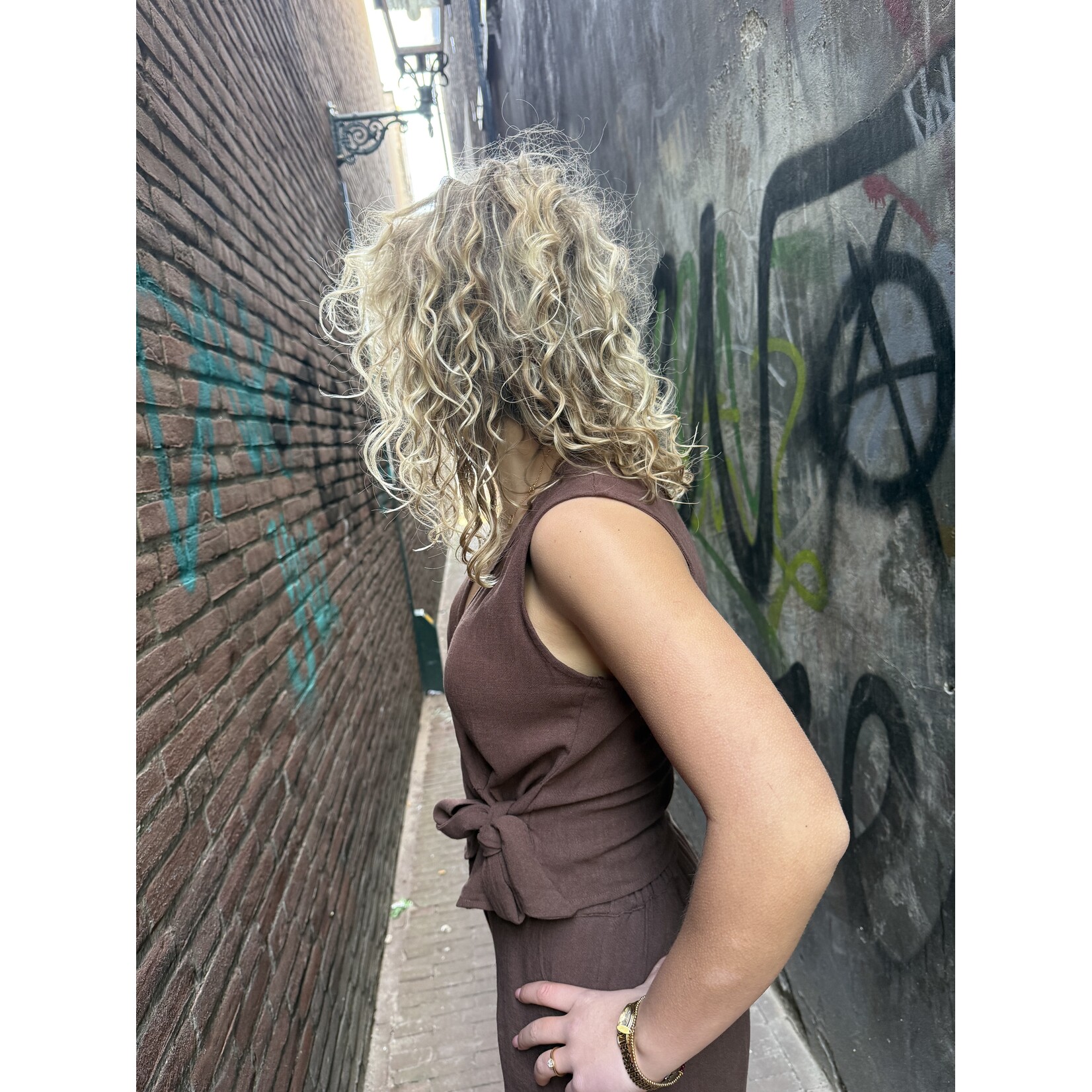 Berawa Luxe Berawa Luxe Pavluna top bruin