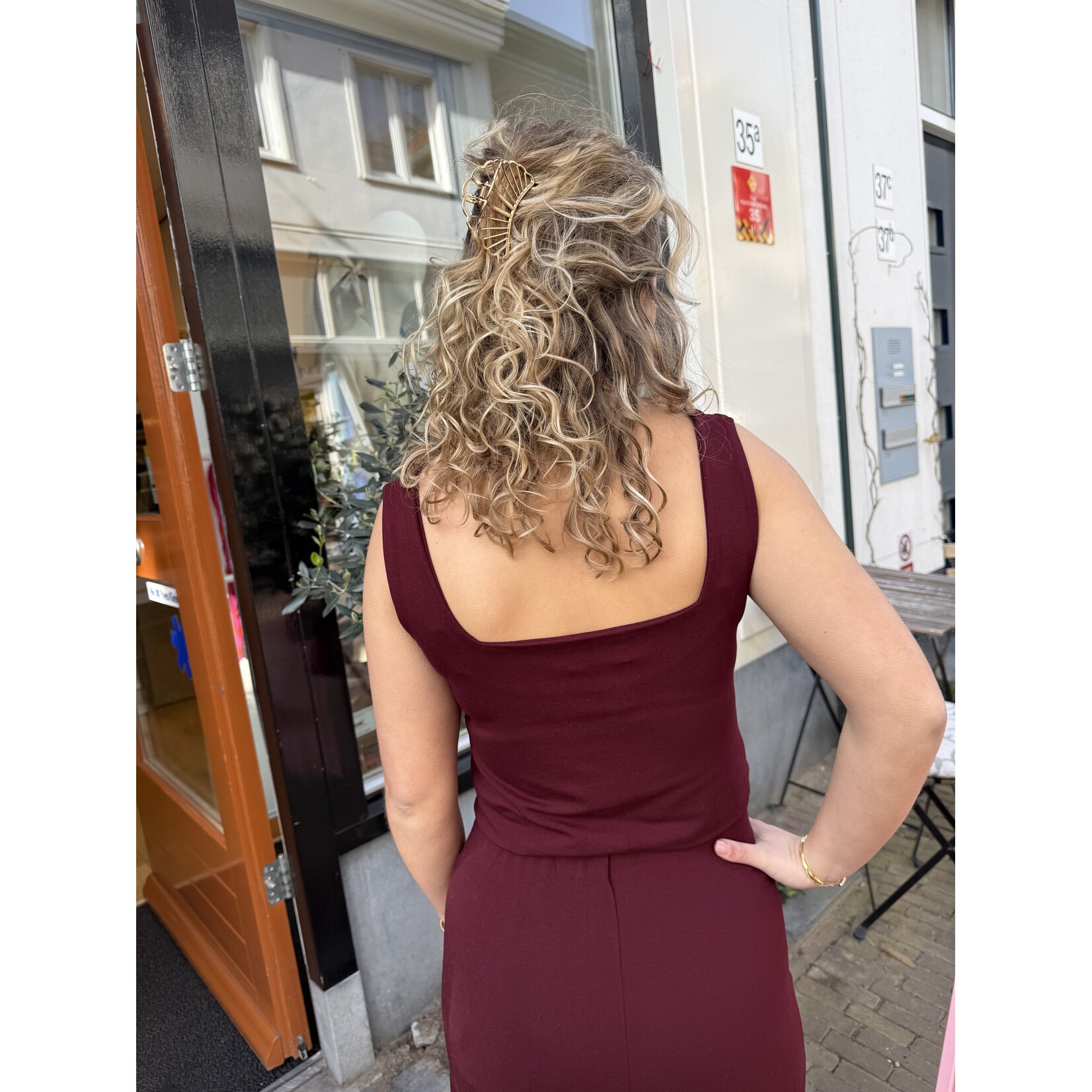 Berawa Luxe Berawa Luxe Suri top Sangria