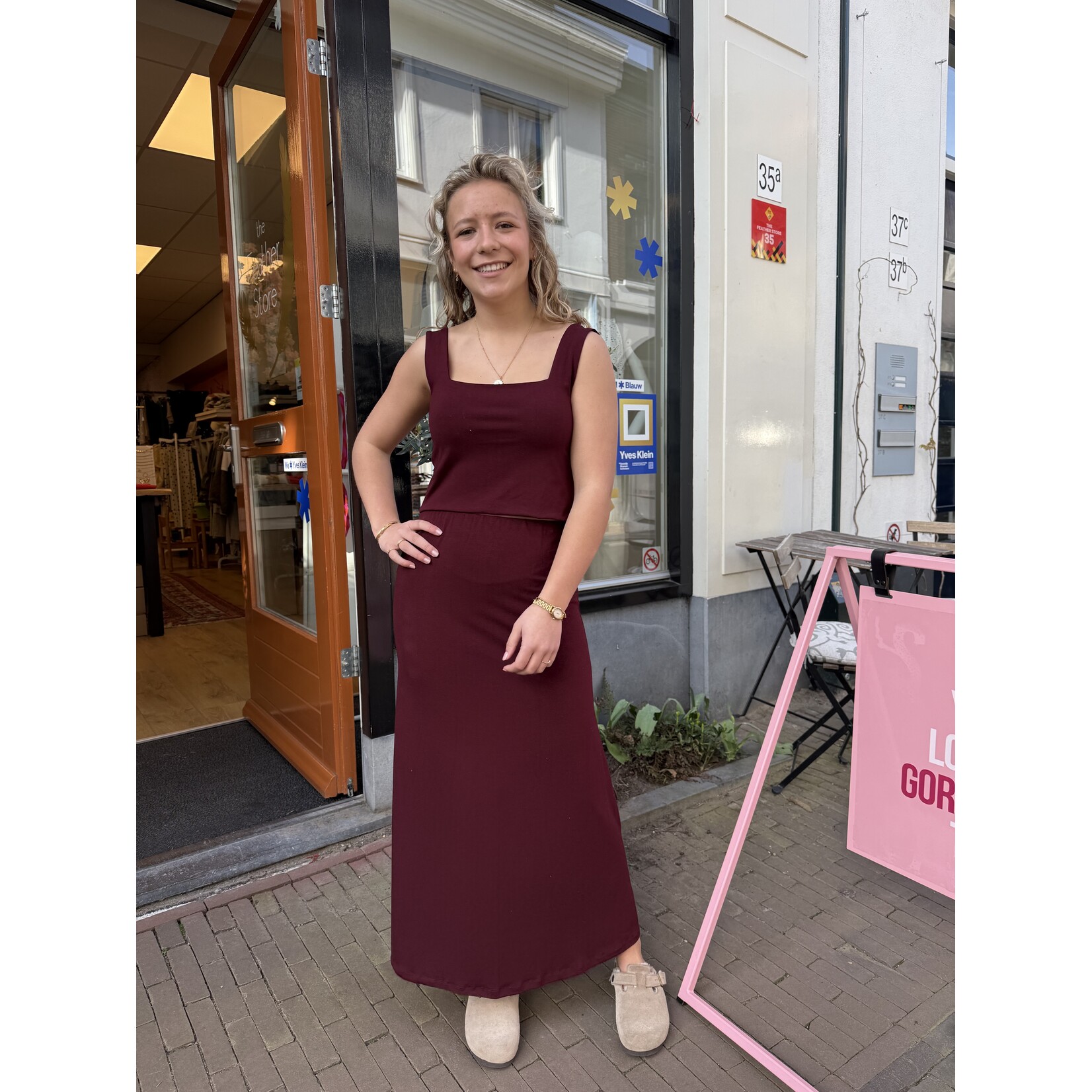 Berawa Luxe Berawa Luxe Suri top Sangria