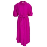 Lange blouse jurk Sally roze