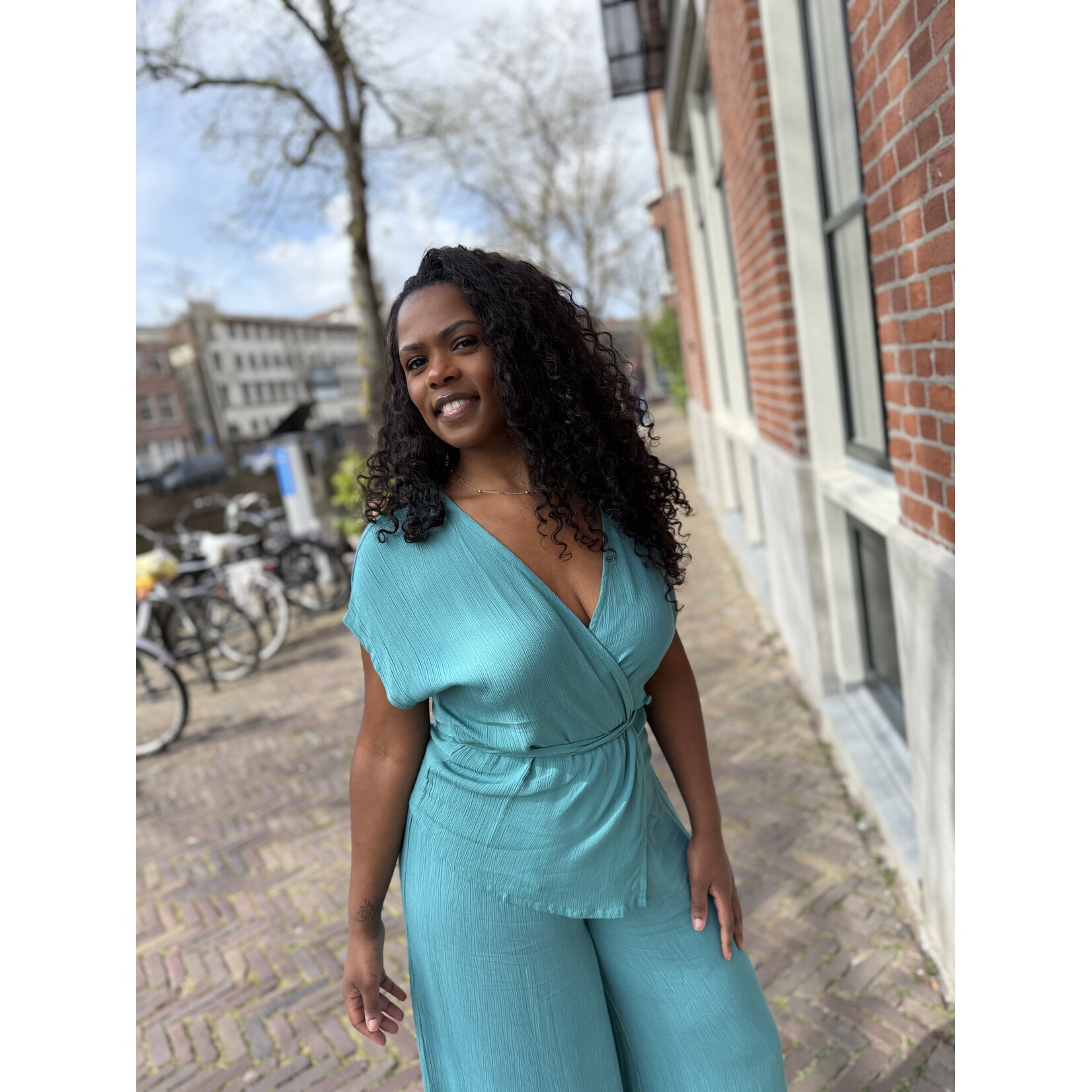 Berawa Luxe Berawa Luxe Maquita top groen