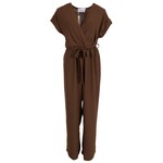 Jumpsuit Jolijn donker bruin