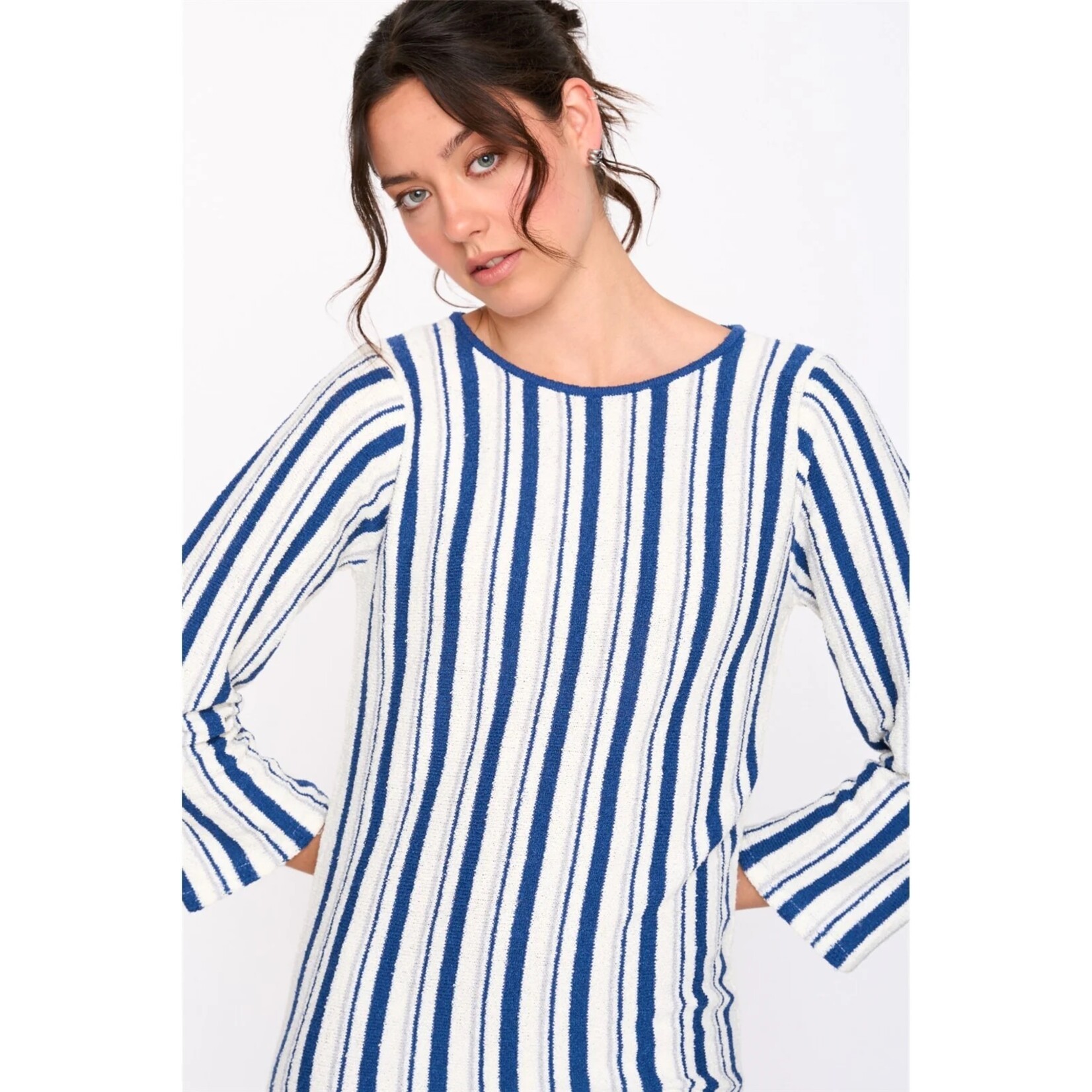24Colours 24Colours jurk Lianne streep