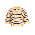 Polo sweater Robin geel streep