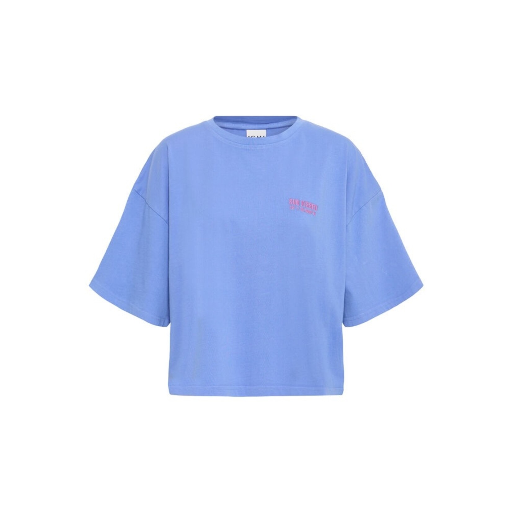 ICHI Ihnica oversized t-shirt blauw