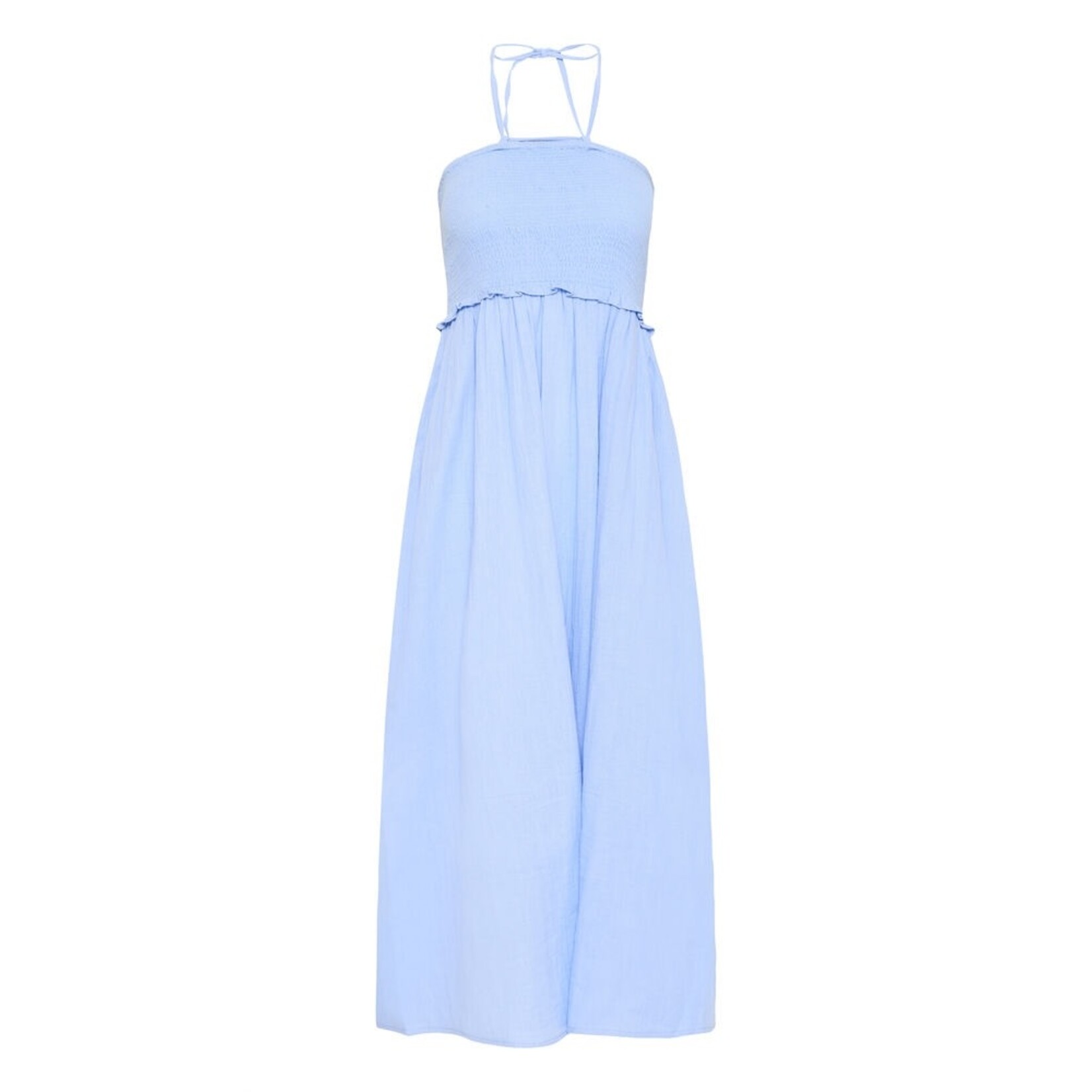 ICHI Iafoxa dress licht blauw