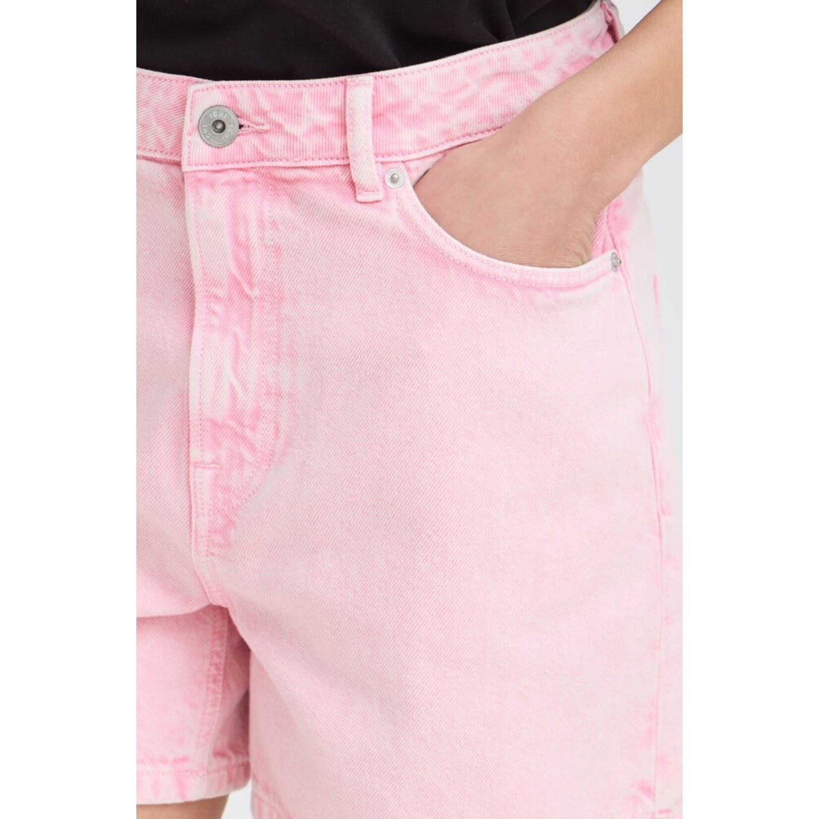 ICHI Ihavena short denim roze