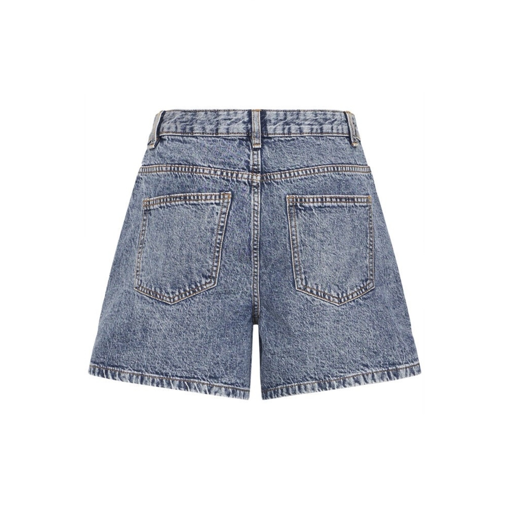 ICHI Ihaveny denim short med blue