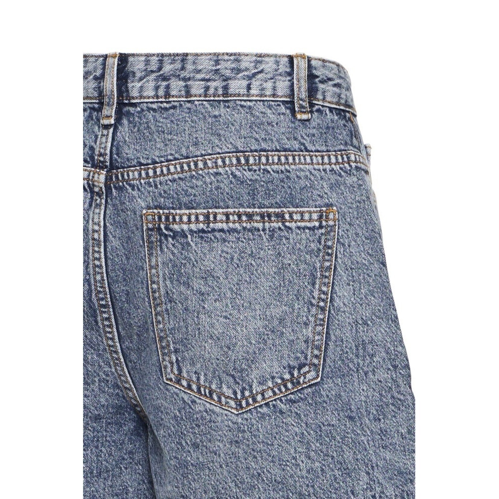 ICHI Ihaveny denim short med blue
