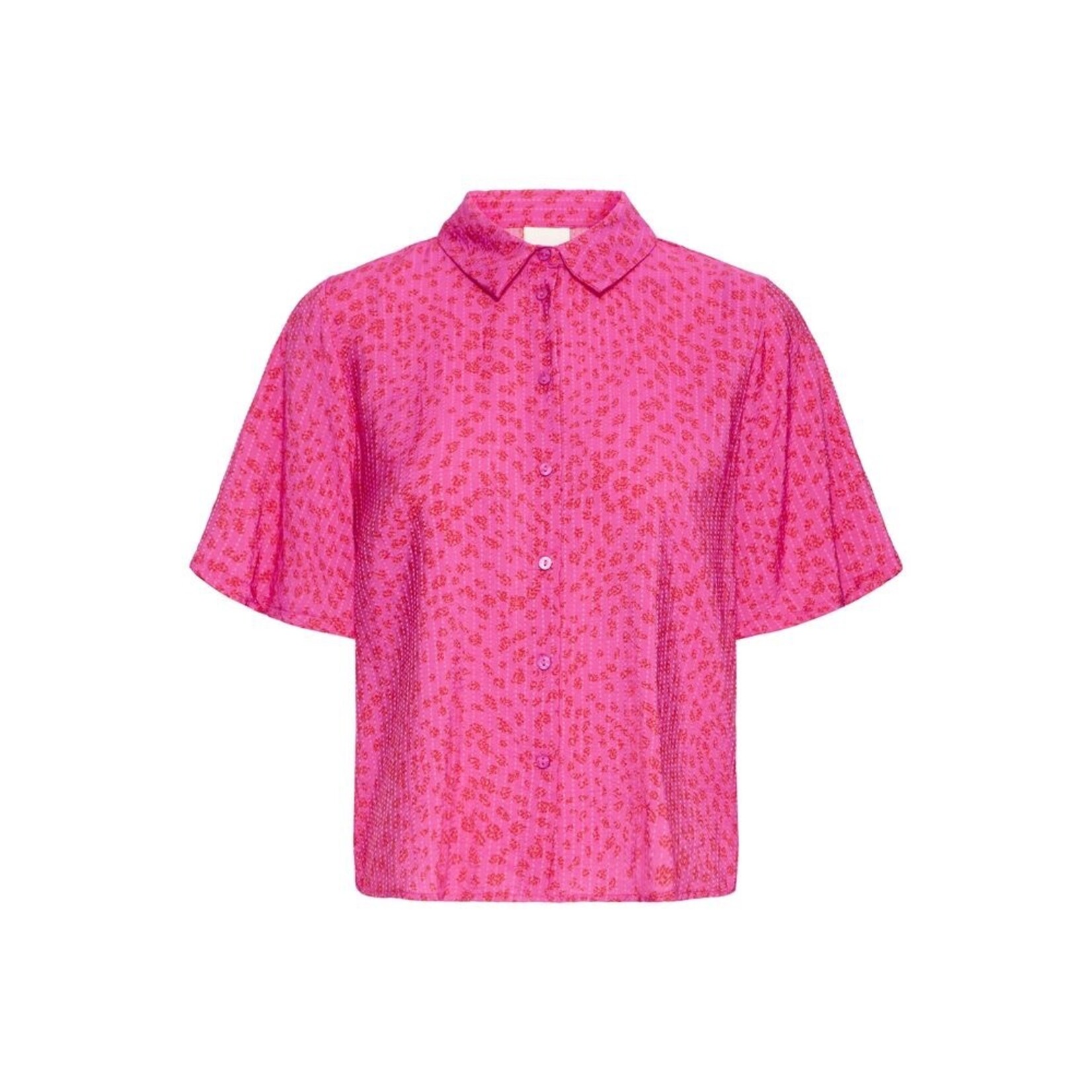 ICHI Ihjeeva blouse roze/rood
