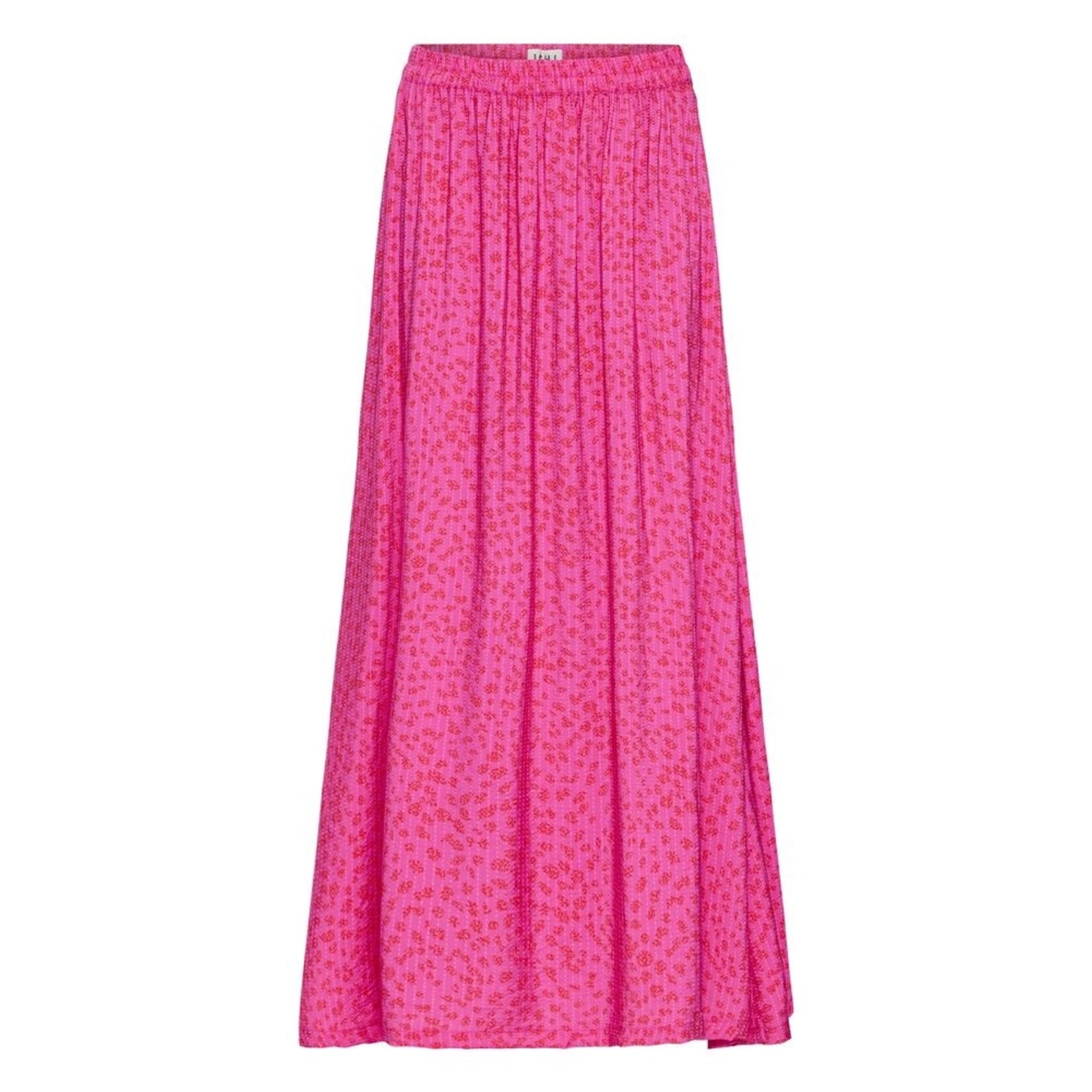 ICHI Ihjeeva maxi skirt roze/rood