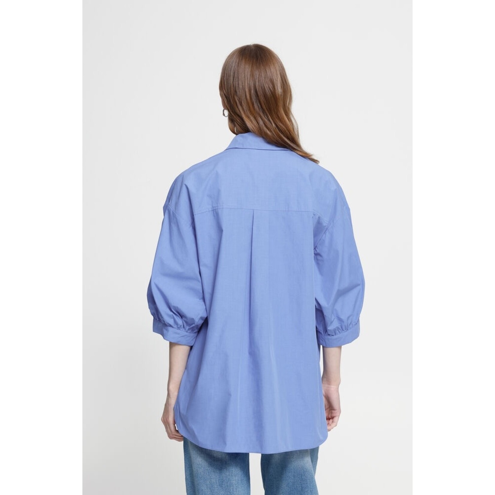 ICHI Ihjalba  blouse blauw
