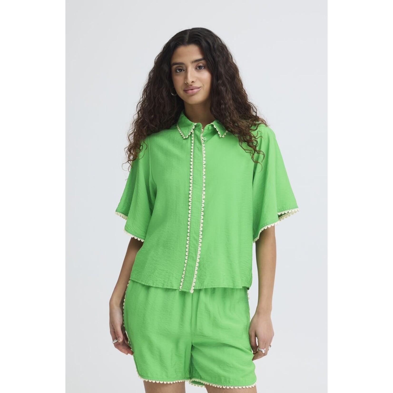 ICHI Ihleni blouse groen