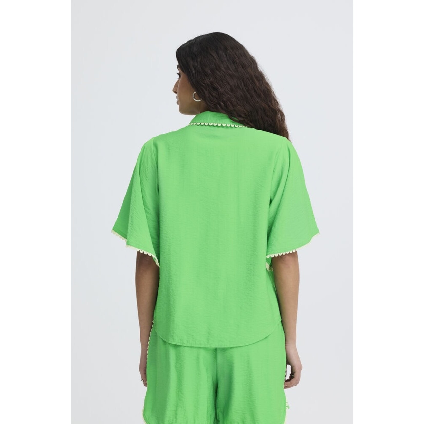 ICHI Ihleni blouse groen