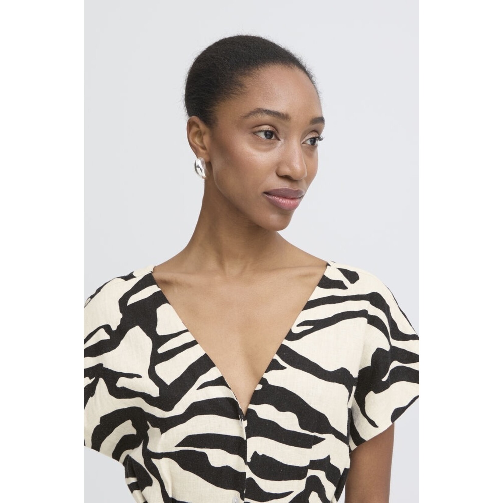 ICHI Ihlinno dress print