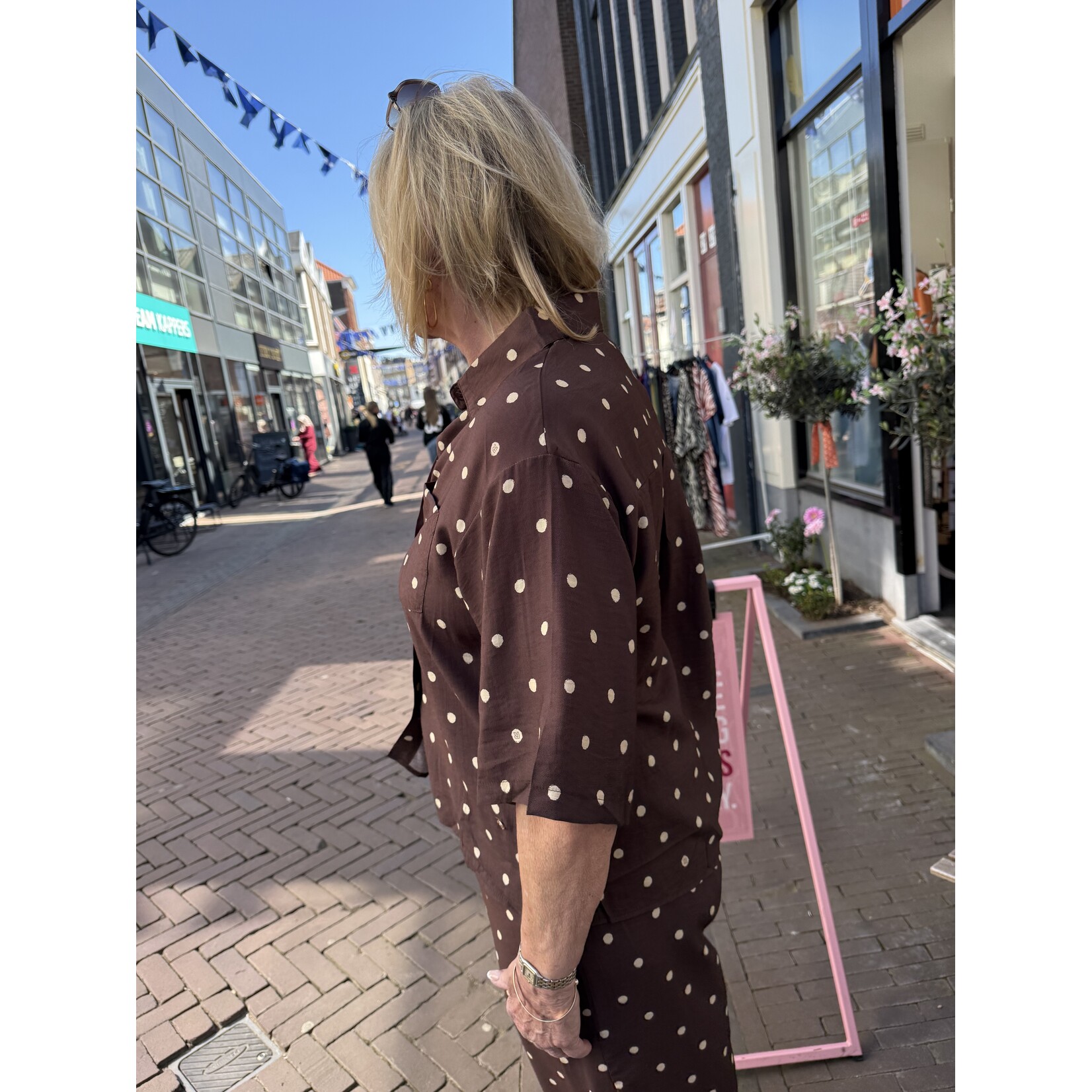 Blouse Stella dot bruin