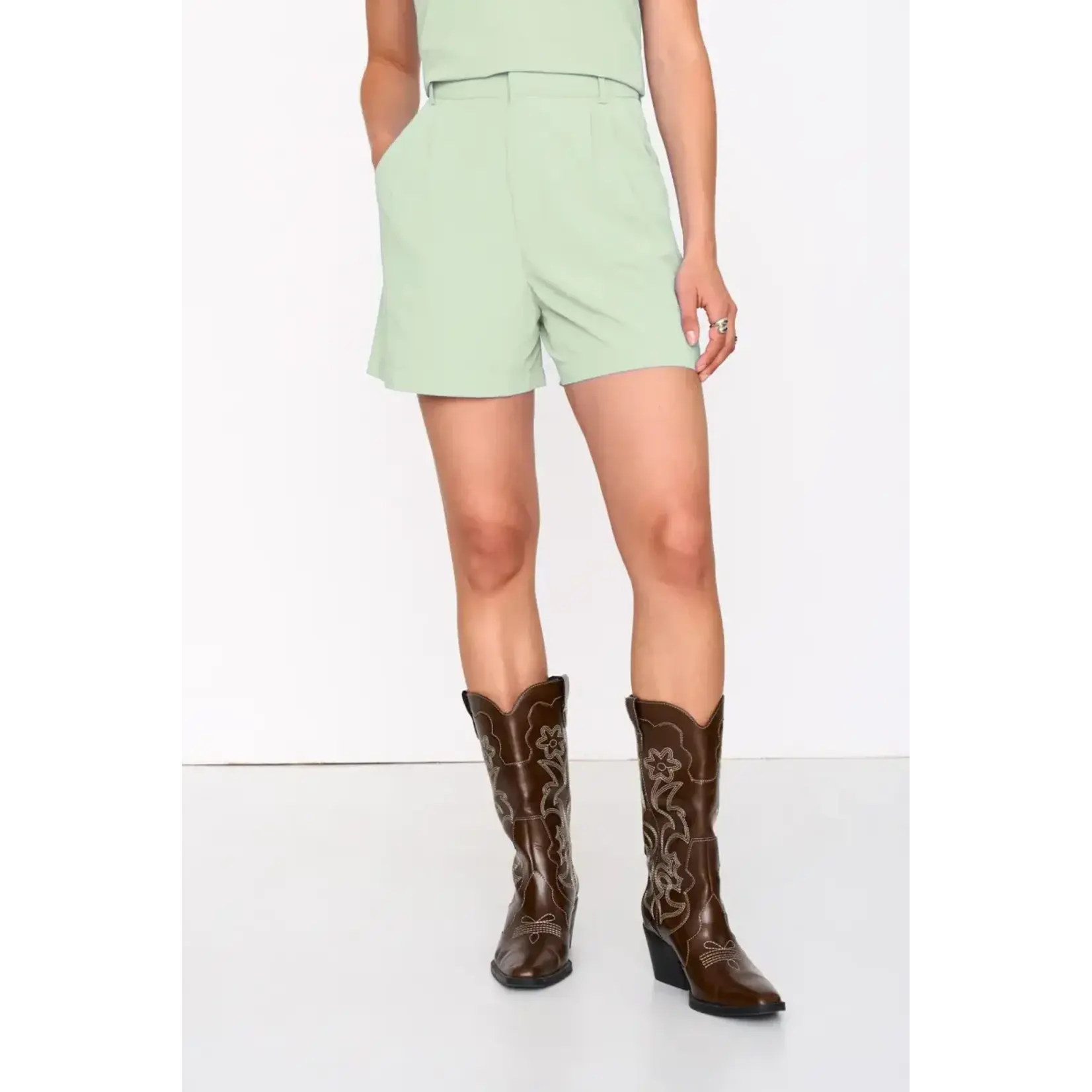 24Colours 24Colours shorts Iris groen