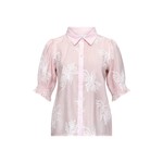 Sisters Point blouse Isola roze geborduurd