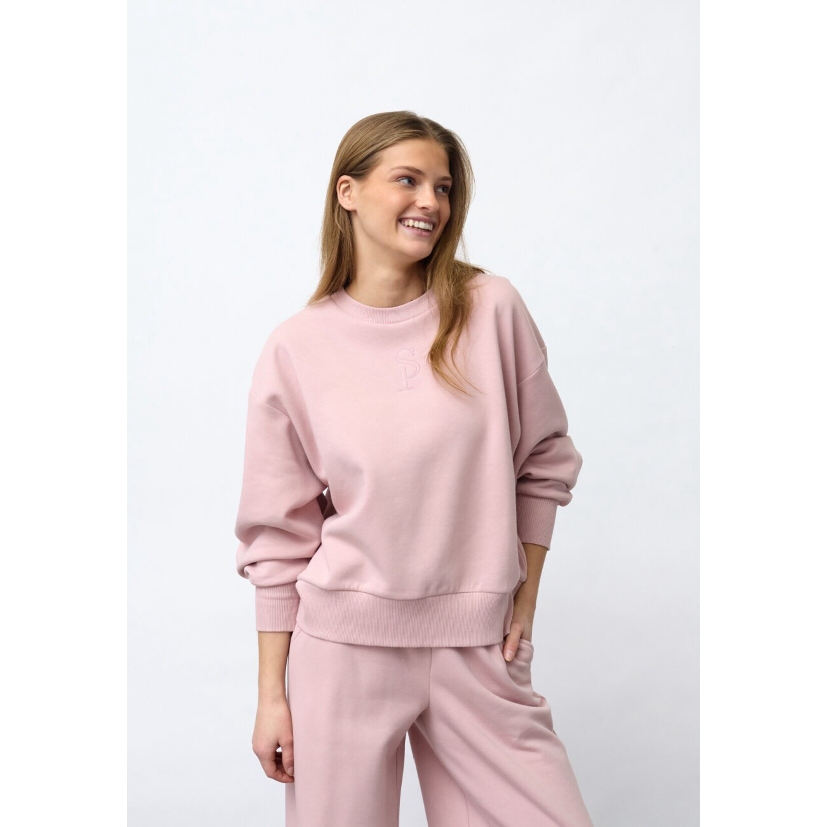 Sisters Point Vemia sweater roze