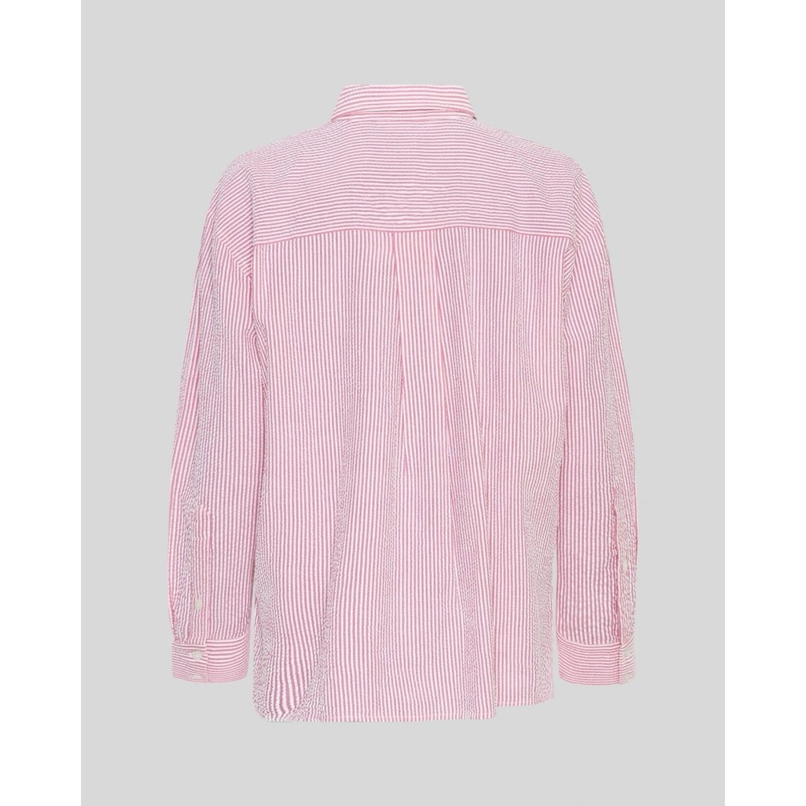 Moss Copenhagen MSCH Felicity blouse streep roze