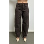 C.O.J. COJ Clara Barrel Ballon jeans bruin