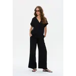24Colours 24Colours blouse Romanie zwart