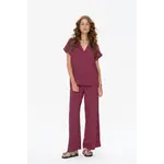 24Colours 24Colours blouse Romanie bordeaux