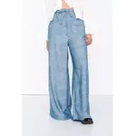 24Colours 24Colours wijde broek Veerle blauw